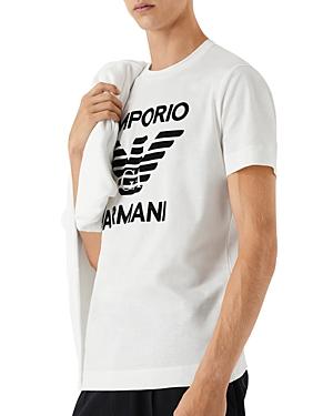 Armani Embroidered Logo Slim Fit Tee