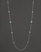 Ippolita Sterling Silver Rock Candy Lollipop Necklace In Turquoise, 37