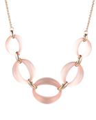 Alexis Bittar Large Lucite Link Necklace, 16