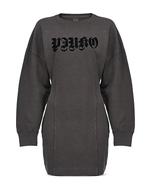 Pinko Santa Fe Logo Sweatshirt Dress