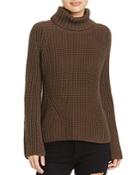 525 America Shaker Chunky-knit Cotton Turtleneck Sweater