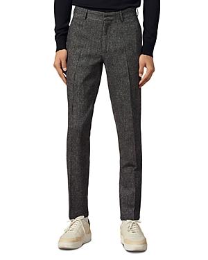 Sandro Micro-check Slim Fit Suit Pants