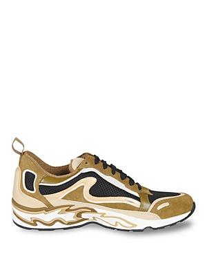 Sandro Women's H21flame Olive Green Trainer Sneakers