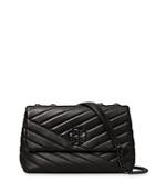 Tory Burch Kira Chevron Leather Powder Bag