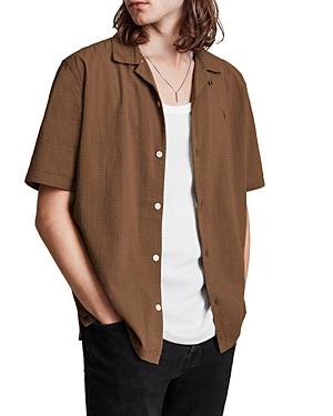 Allsaints Adornos Cotton Camp Shirt