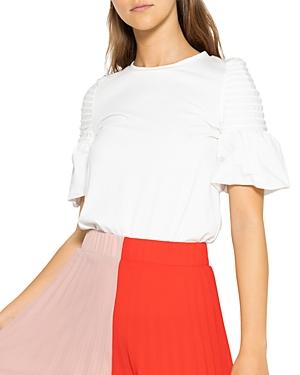 Gracia Pleated Sleeve Top (47% Off) - Comparable Value $76