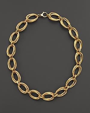 Roberto Coin 18k Yellow Gold Double Oval Necklace, 16