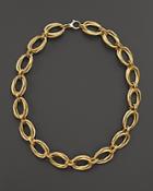 Roberto Coin 18k Yellow Gold Double Oval Necklace, 16