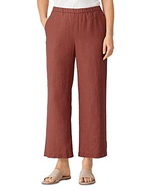 Eileen Fisher Linen Ankle Pants