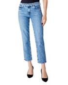 J Brand Adele Mid-rise Straight Ankle Jeans In Chadron