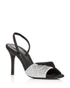 Giuseppe Zanotti Women's Swarovski Crystal Slingback High-heel Sandals