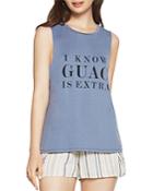 Bcbgeneration I Know Guac Is Extra Muscle Tank