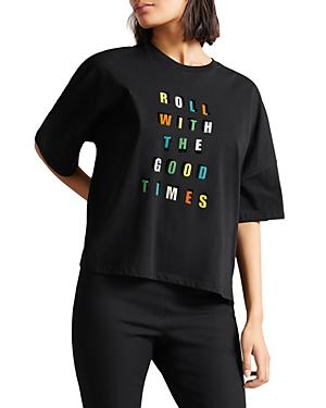 Ted Baker Laurenx Roll With The Good Times Graphic Tee