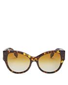 Burberry Women's Polarized Butterfly Sunglasses, 54mm