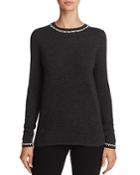 C By Bloomingdale's Cashmere Jewel Embellished Sweater - 100% Exclusive