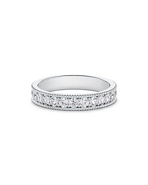 De Beers Forevermark Platinum Engagement And Commitment Diamond Beaded Band