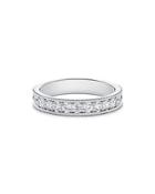 De Beers Forevermark Platinum Engagement And Commitment Diamond Beaded Band