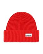 Ganni Rib Knit Hat