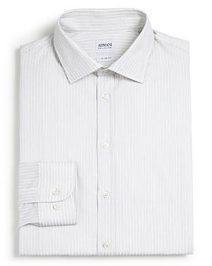 Armani Collezioni Striped Dress Shirt - Slim Fit