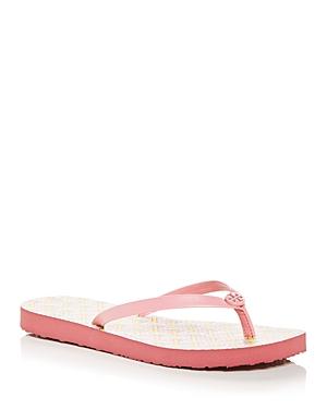 Tory Burch Women's Logo Flip Flops