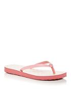 Tory Burch Women's Logo Flip Flops