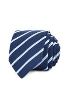 Boss Striped Skinny Tie