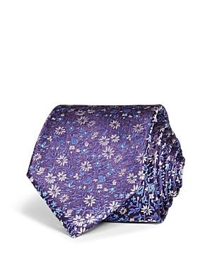 The Men's Store At Bloomingdale's Floral Woven Silk Classic Tie - 100% Exclusive
