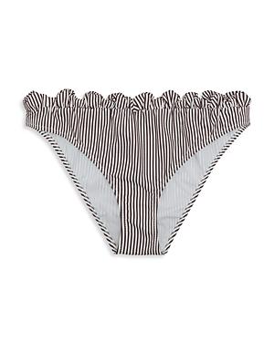 Ganni Striped Bikini Bottom