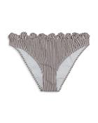 Ganni Striped Bikini Bottom