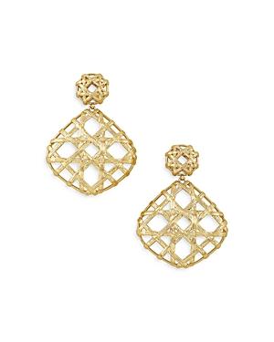 Kendra Scott Natalie Openwork Statement Drop Earrings