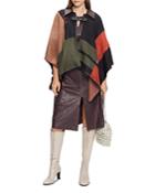 Ted Baker Sufiah Color Block Poncho