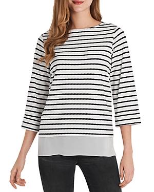 Vince Camuto Striped Knit Top