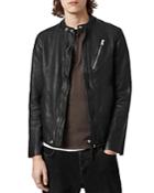 Allsaints Floyd Leather Regular Fit Jacket
