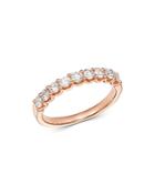 Bloomingdale's Diamond 9-stone Classic Band In 14k Rose Gold, 0.60 Ct. T.w. - 100% Exclusive