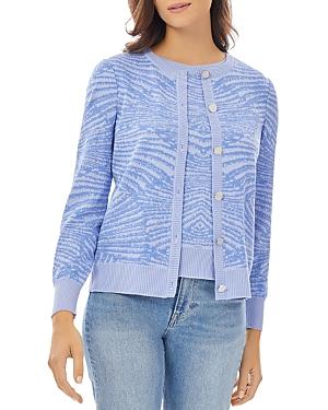 Misook Printed Cardigan Jacket