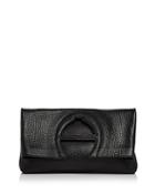 Etienne Aigner Bombe A Leather Clutch