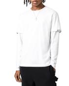 Allsaints Haven Layered Sleeve Logo Tee