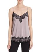 Ella Moss Lace-trimmed Camisole Top