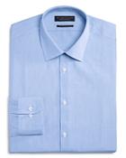 The Men's Store At Bloomingdale's Fine Stripe Regular Fit Dress Shirt - 100% Bloomingdale's Exclusive