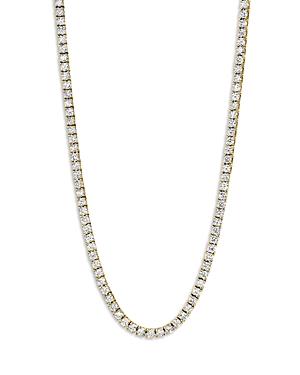 Zoe Lev 14k Yellow Gold Diamond Tennis Necklace, 16