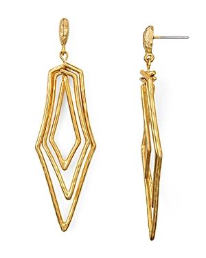 Stephanie Kantis Paris Triple Geometric Drop Earrings