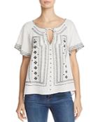 Joie Alissa Embroidered Top