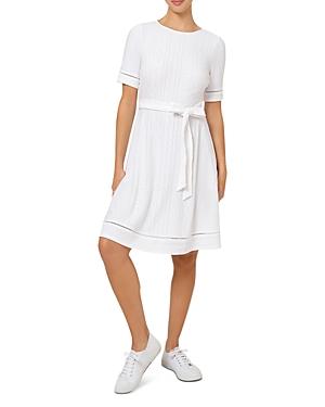 Leota Genesis Eyelet Jersey Dress