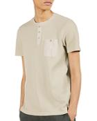 Ted Baker Textured Short Sleeve Henley