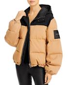 Alexanderwang.t Color Block Puffer Coat