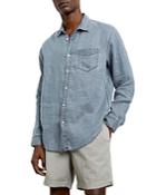 Rails Mykonos Linen Solid Relaxed Fit Button Down Shirt