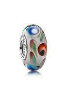 Pandora Charm - Sterling Silver & Murano Glass Folklore