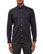Ted Baker Loorowe Textured Dobby Regular Fit Button-down Shirt