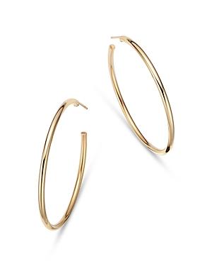 Moon & Meadow 14k Yellow Gold Katie Hoop Earrings, 40mm