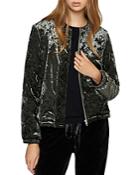 Sanctuary All You Need Is Me Crushed Velvet Jacket